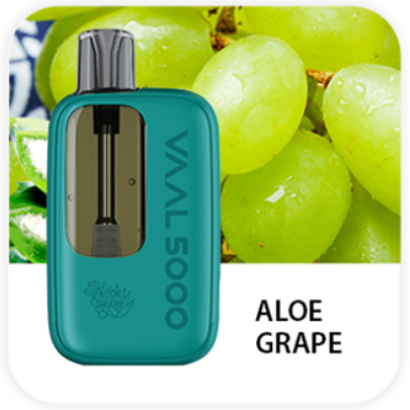 Одноразовый Joyetech VAAL 5000 Aloe Grape (Алоэ/Виноград) / 5000 затяжек 570 mAh