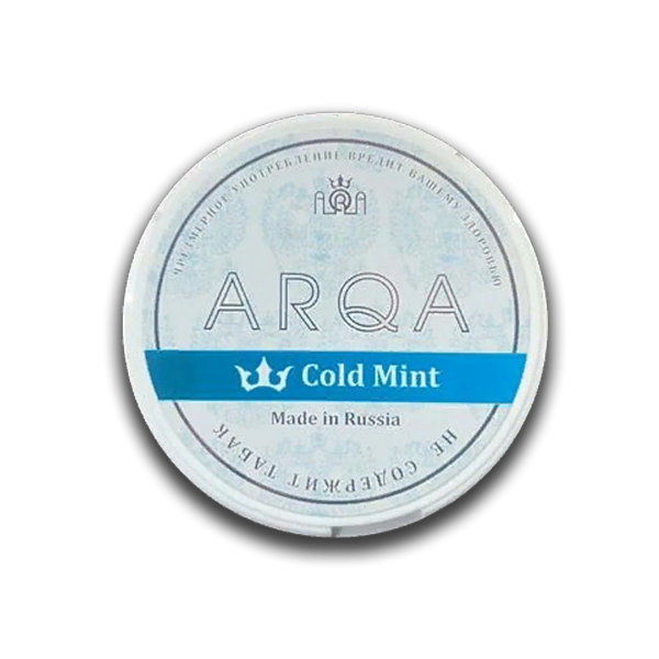 ARQA White Cold Mint (Мята) / Снюс ARQA Бестабачный