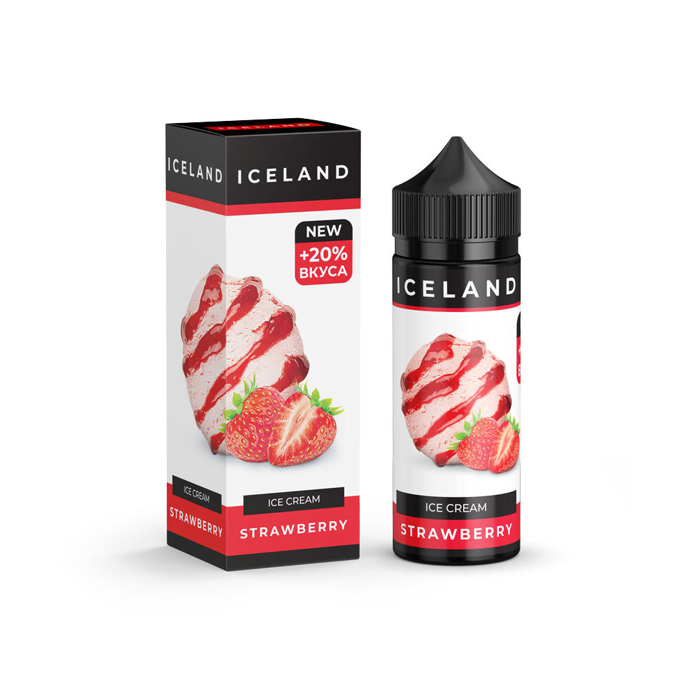 Strawberry (Клубника) / Iceland New / Pride Vape