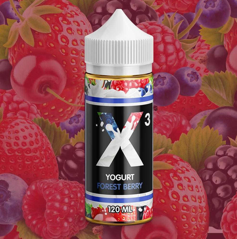 Forest Berry (лесные ягоды) / X-3 Yoghurt / Pride Vape
