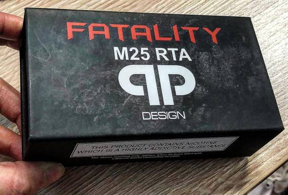 Атомайзер QP design Fatality M25 RTA