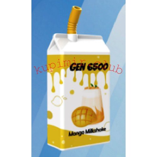 Одноразовый UDN GEN 6500 V2 Mango Milkshake (Манго/Молочный коктейль) Pod / 6500 затяжек 550 mAh