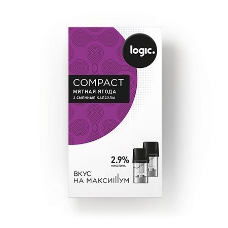 Капсулы Logic Compact Мятная ягода / 1,6 мл