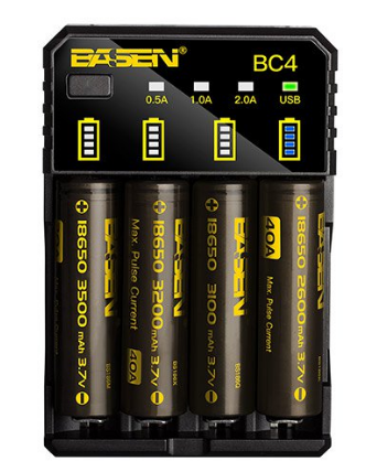 Универсальноe зарядное устройство Basen BC4 USB