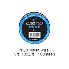 Сетка для намотки Vandy Vape Ni80 Mesh Wire for Mesh RDA (100mesh)