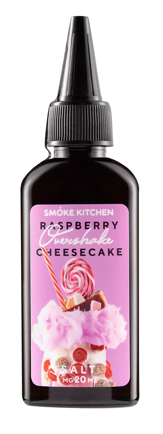 Raspberry Cheesecake (Малиновый Чизкейк) / Overshake Salt / Smoke Kitchen & The Milkman