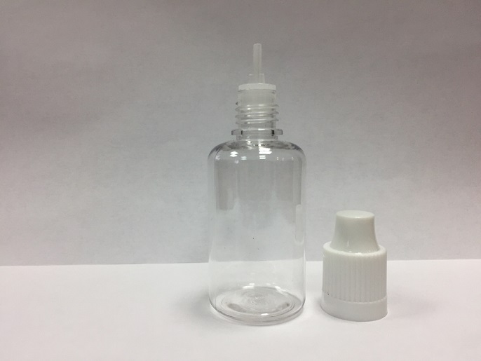 Bottle 30 ml / White-transparent / soft plastic