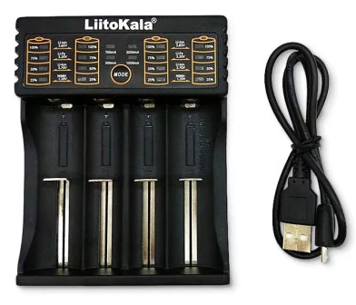 Зарядное устройство LiitoKala Lii-402 (на 4 аккумулятора)