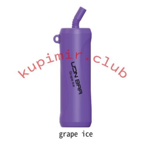 Одноразовый UDN BAR V2 Grape Ice (Виноград/Лёд) Pod / 6000 затяжек 650 mAh