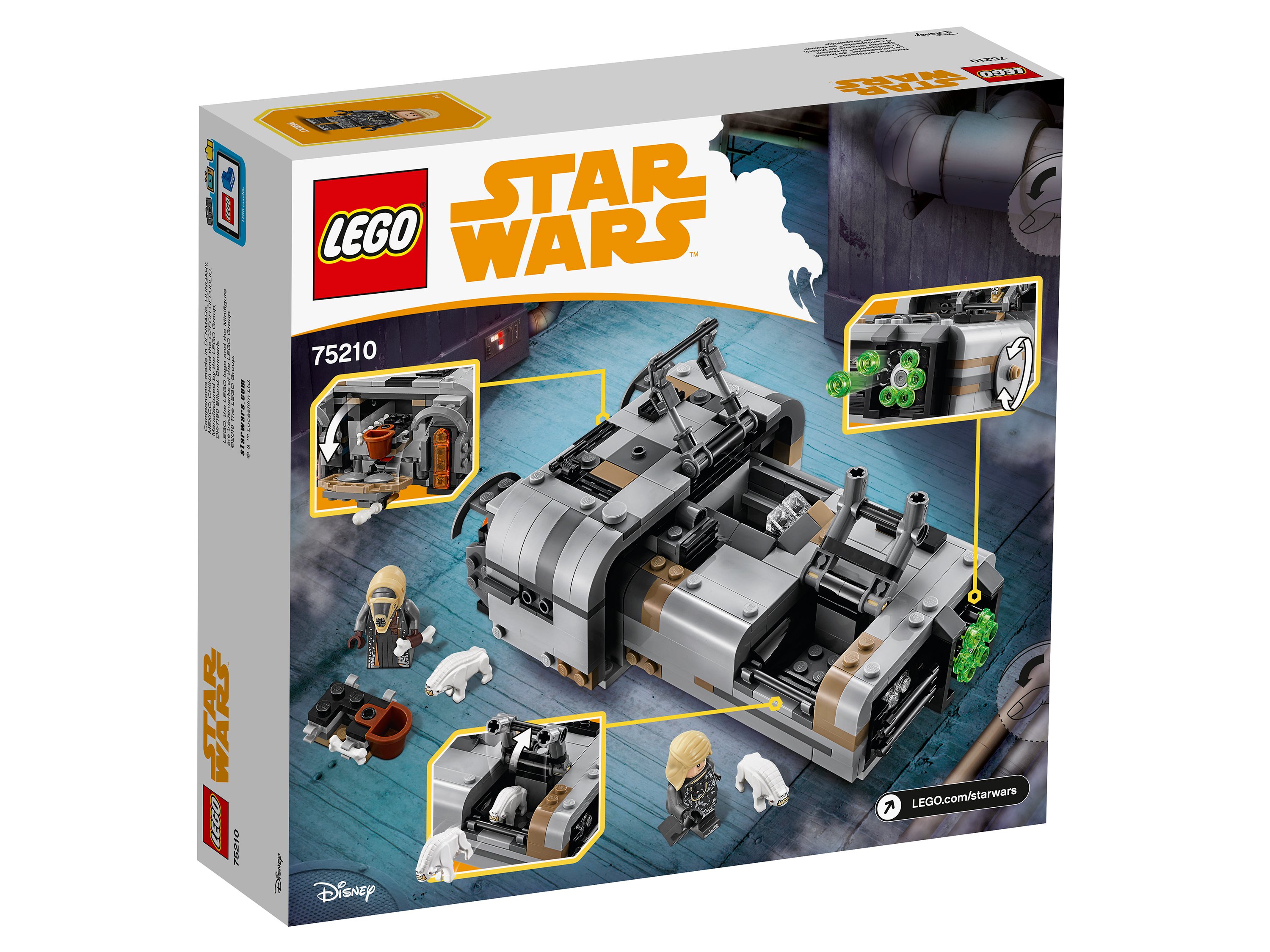 Конструктор LEGO 75210 Star Wars Спидер Молоха