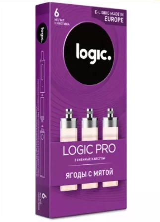 Сменная капсула Logic Pro (Ягоды с мятой)