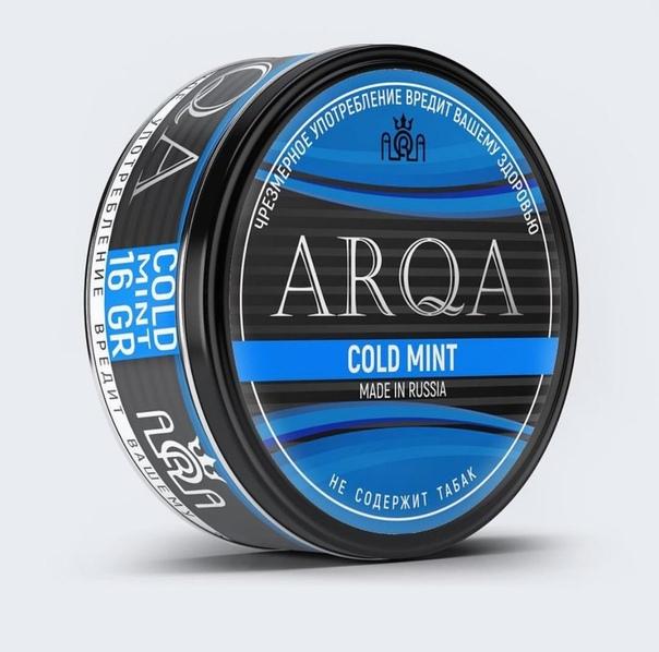 ARQA Black Cold Mint (Мята) / Снюс ARQA Бестабачный