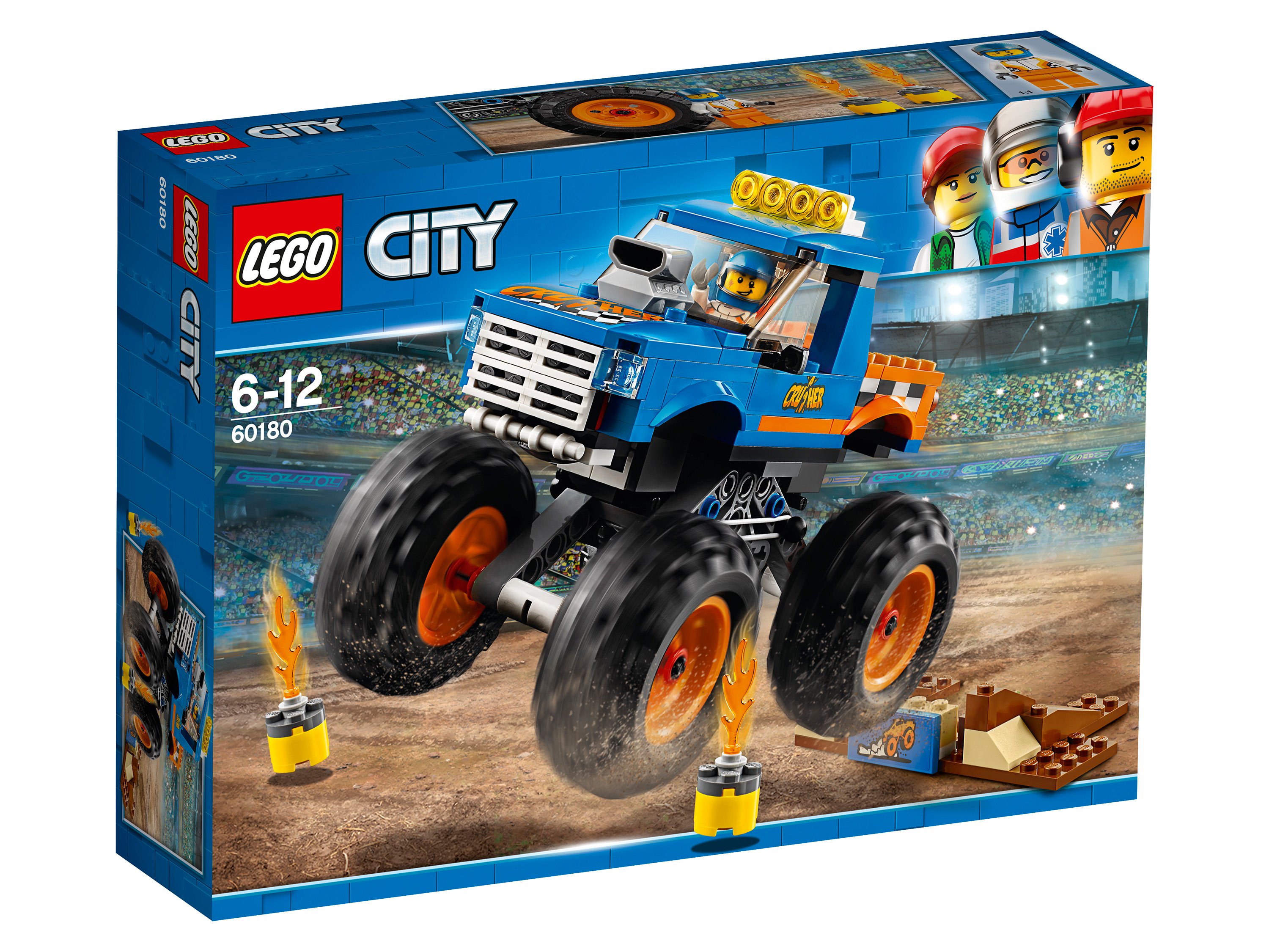 Конструктор LEGO 60180 City Great Vehicles Монстр-трак