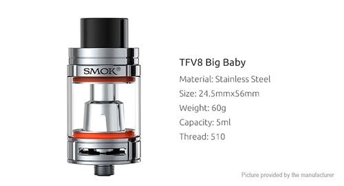 Атомайзер SmokTech SMOK TFV8 Big Baby Beast Tank
