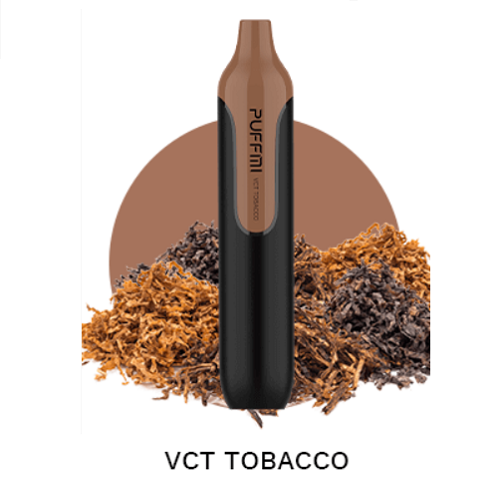 Одноразовый PuffMi DP1500 Pod Vct Tobacco (Классический табак) / 1500 затяжек 850 mAh