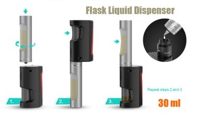 Диспенсер GeekVape GBOX Flask Liquid Dispenser 30 мл