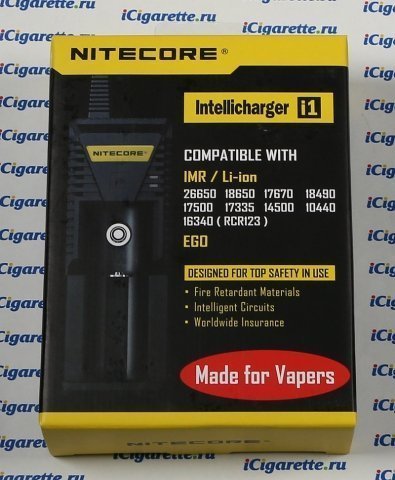 #5545 Зарядное устройство Nitecore Sysmax i1 eGo, универсальное