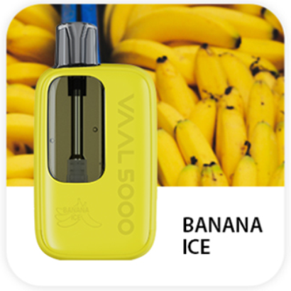 Одноразовый Joyetech VAAL 5000 Banana Ice (Банан/Лёд) / 5000 затяжек 570 mAh