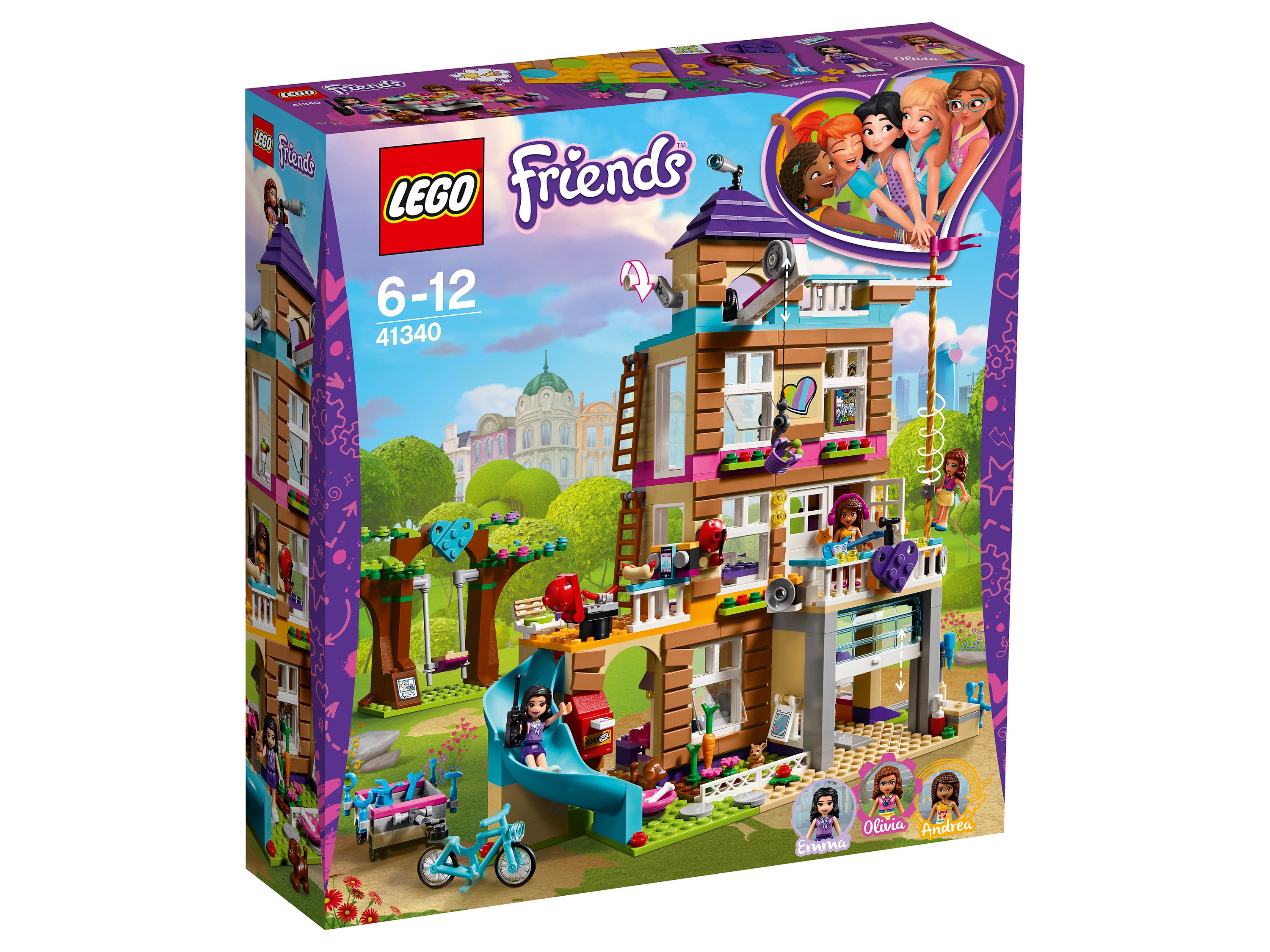 Конструктор LEGO 41340 Friends Дом дружбы