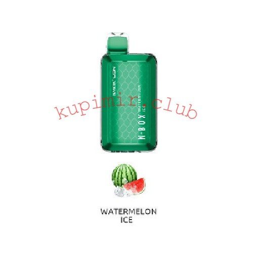 Одноразовый UDN&SMOK N-BOX Watermelon Ice (Арбуз/Лёд) Pod / 3500 затяжек 1200 mAh