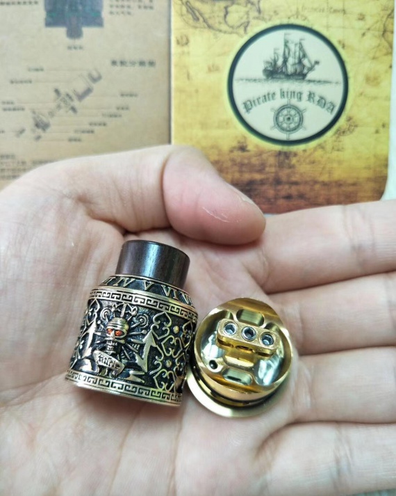 Дрипка Riscle Pirate King RDA Embossed Version