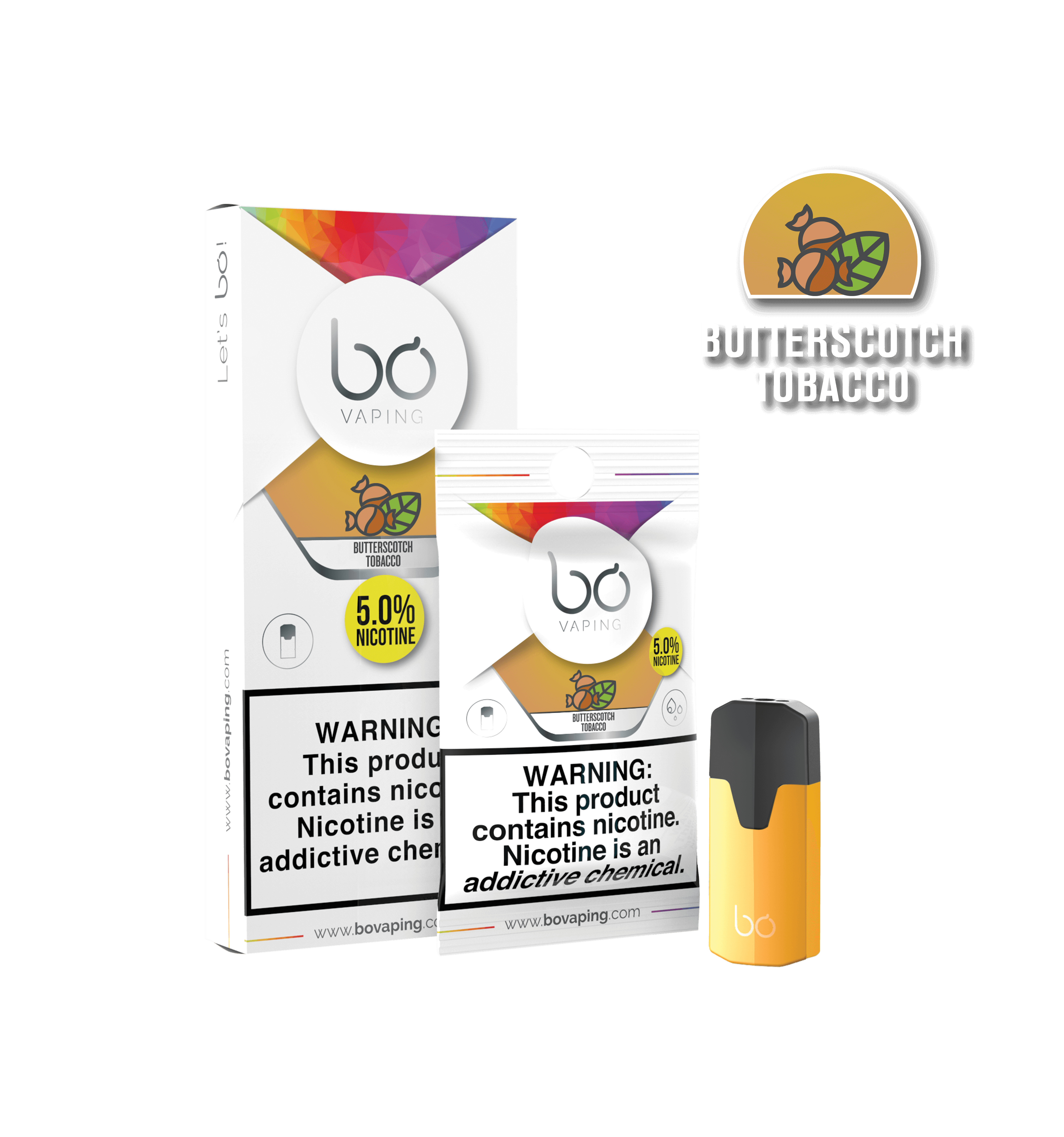 Сменный картридж BO Vaping BO Infinite Butterscotch Tobacco