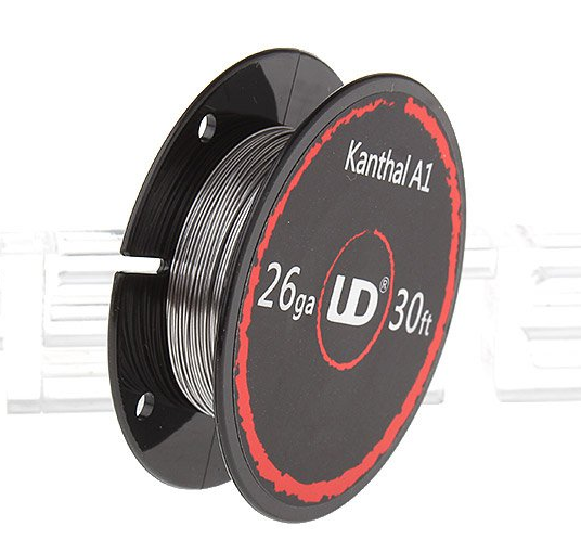 Проволока UD Kanthal A1 (26ga/30ft) 0.4 мм / 9,1 метра