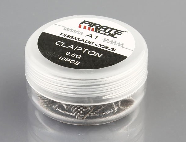 Готовые спирали (койлы) PIRATE COIL Kanthal A1 Clapton Pre-Coiled Wire (10 шт)