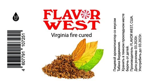 Virginia Fire Cured (Вирджиния) / Flavor West