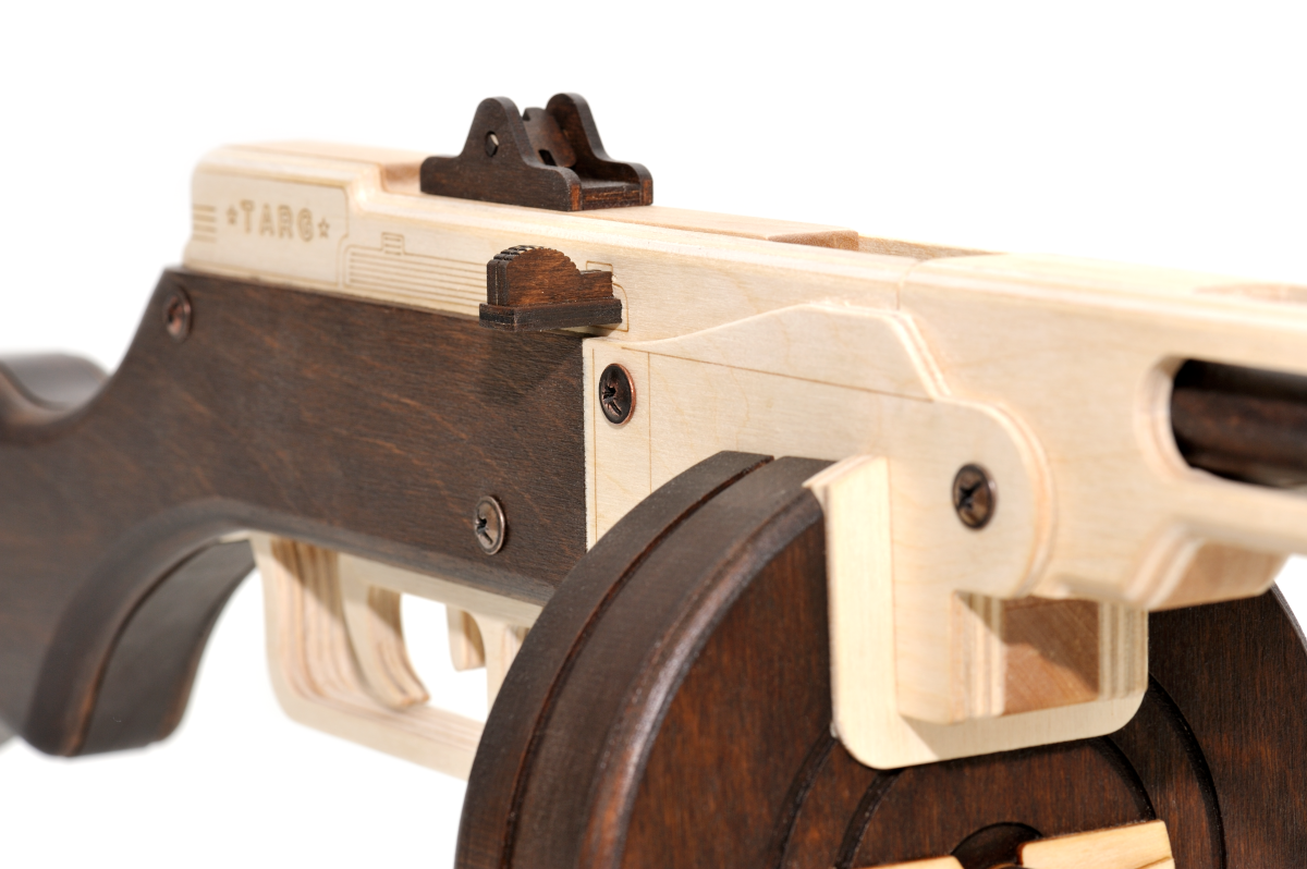 Сборная деревянная модель TARG 0084 ППШ-41