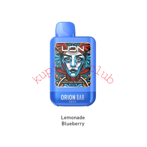 Одноразовый UDN Orion Bar 5000 Lemonade Blueberry (Черничный лимонад) Pod / 5000 затяжек 650 mAh
