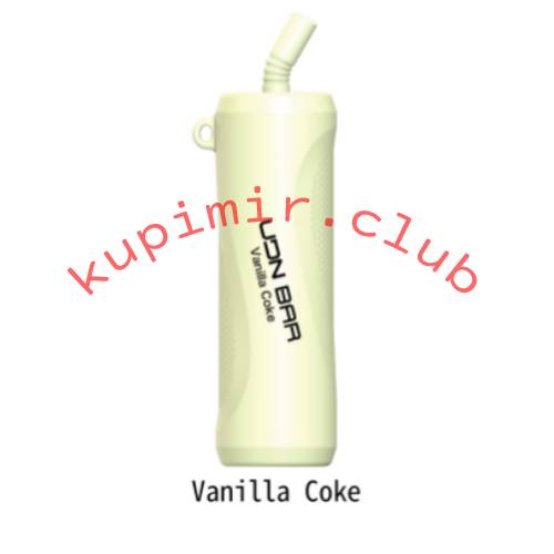 Одноразовый UDN BAR V2 Vanilla coke (Ванильная Кола) Pod / 6000 затяжек 650 mAh