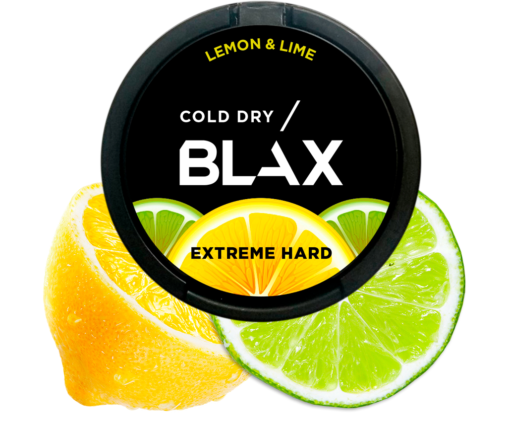 Blax Lemon & Lime (Лимон / Лайм) / Снюс Blax Бестабачный
