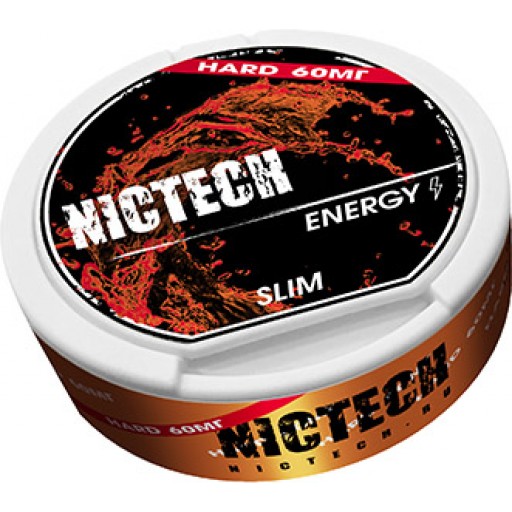 Nictech Energy Slim (Энергетический микс)/ Снюс Nictech Бестабачный