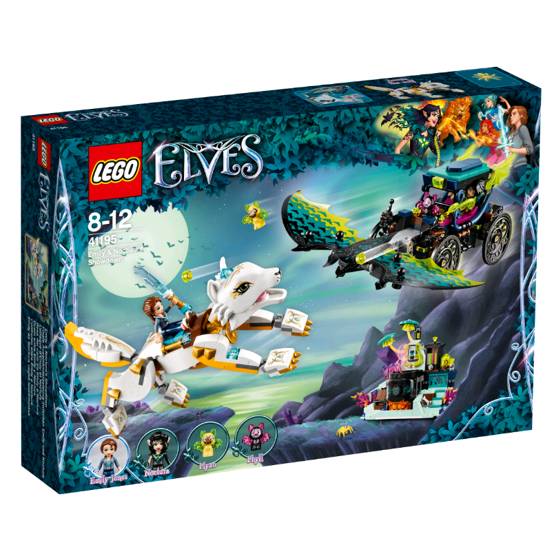 Конструктор LEGO 41195 Elves Решающий бой между Эмили и Ноктурой