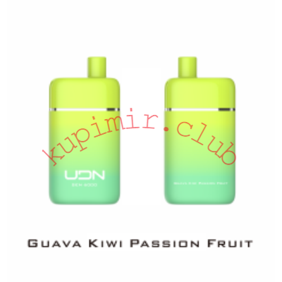 Одноразовый UDN GEN 6000 Guava Kiwi Passion Fruit (Гуава/Киви/Маракуйя) Pod / 6000 затяжек 650 mAh