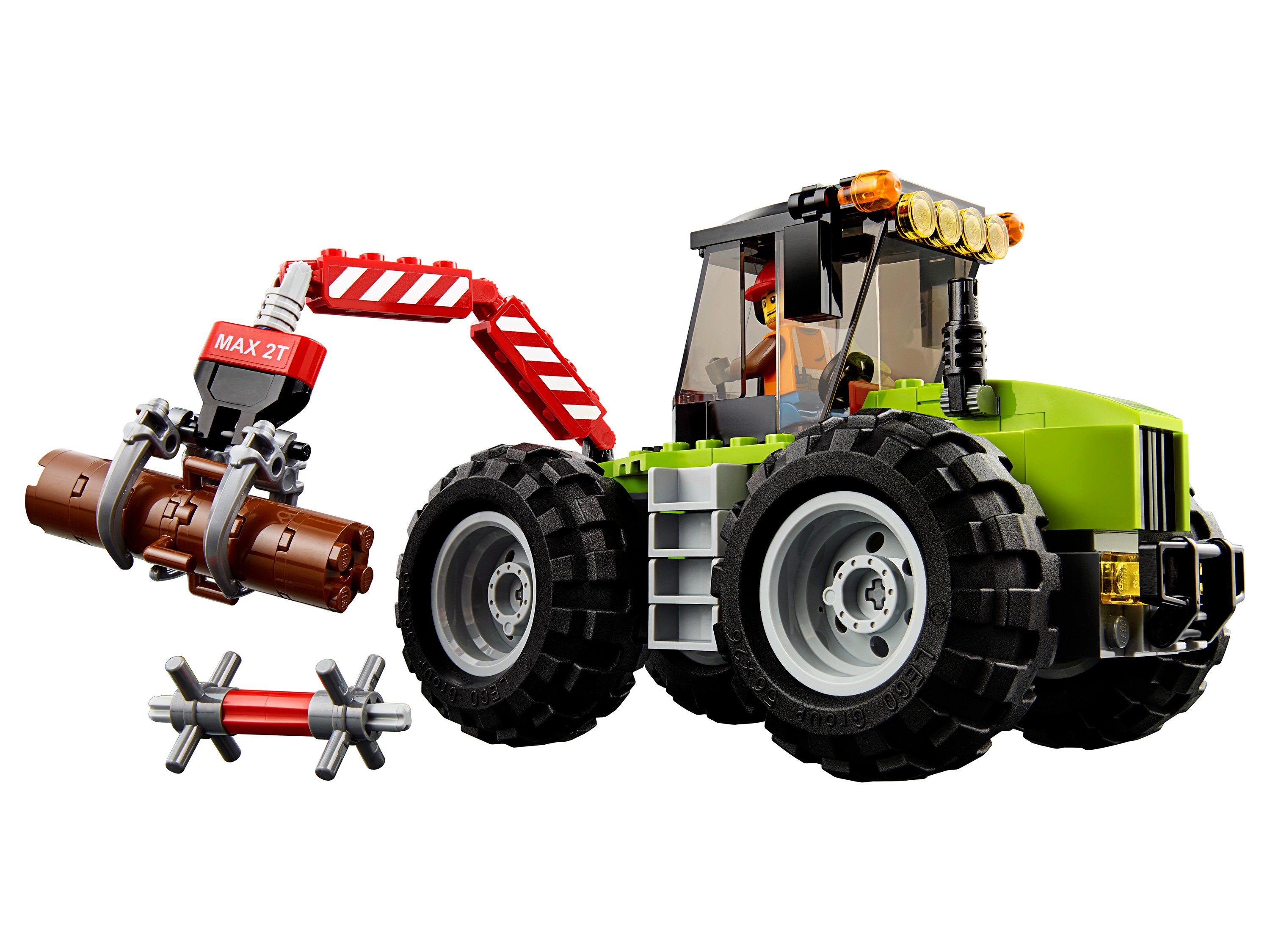 Конструктор LEGO 60181 City Great Vehicles Лесной трактор