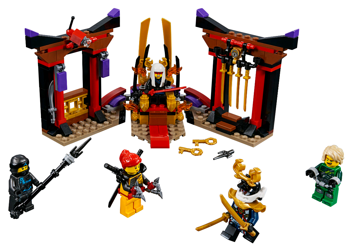 Конструктор LEGO 70651 Ninjago Решающий бой в тронном зале