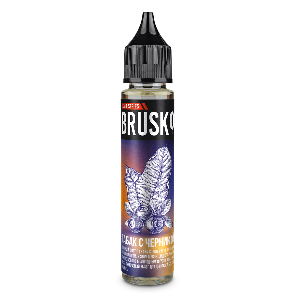 Табак с черникой / Brusko Salt / Brusko