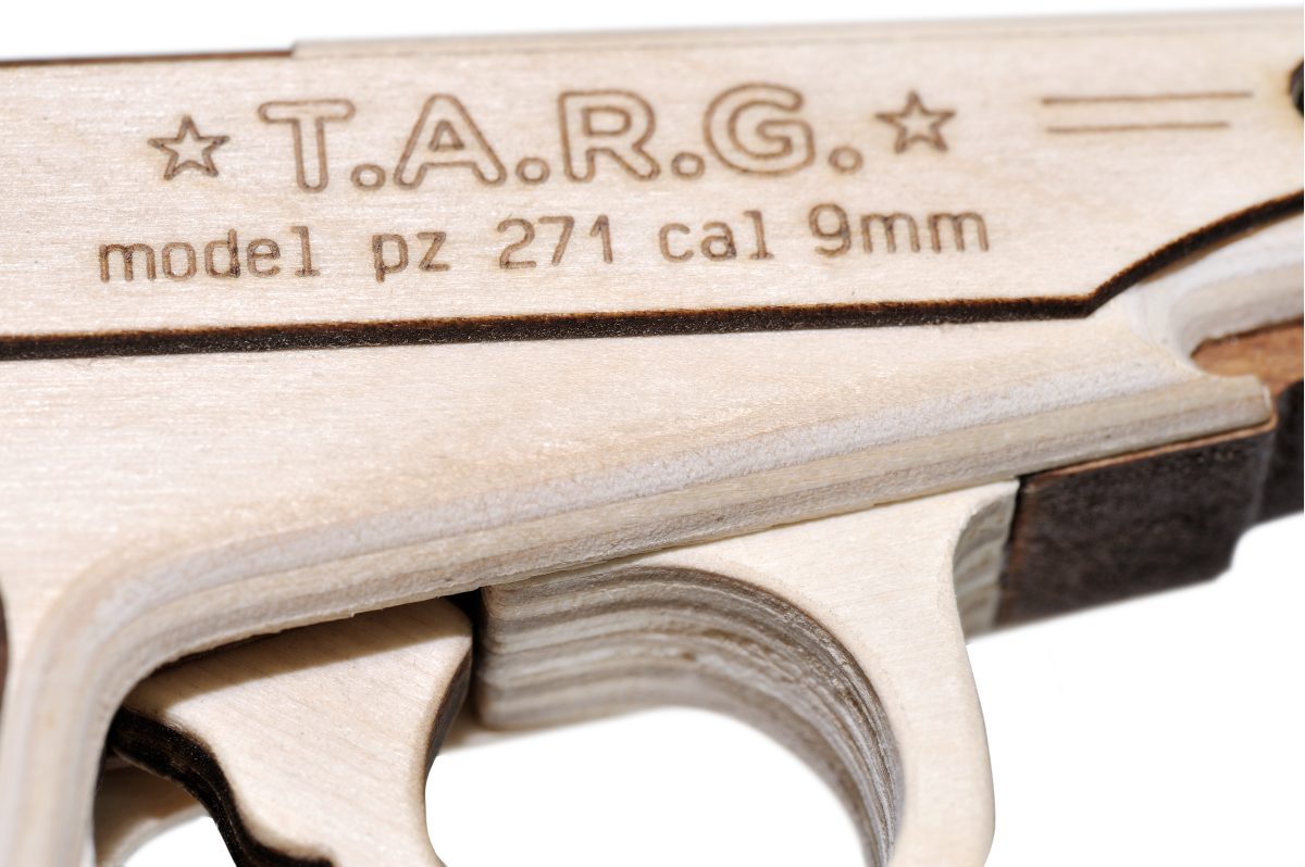 Сборная деревянная модель TARG 0077 PM-9mm