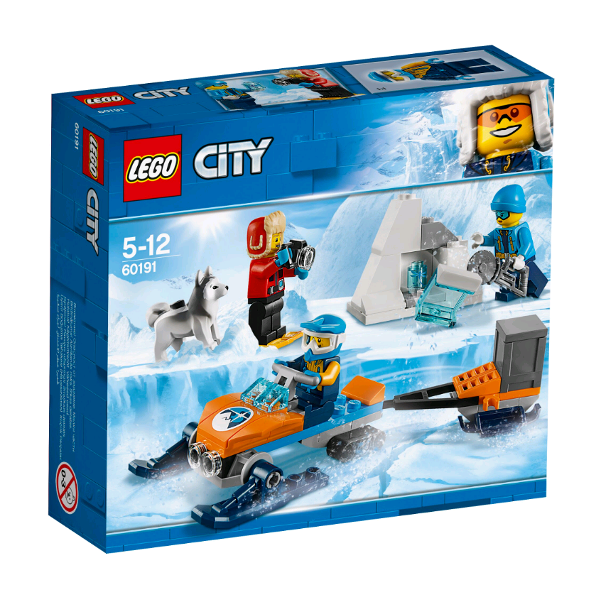 Конструктор LEGO 60191 City Arctic Expedition Полярные исследователи