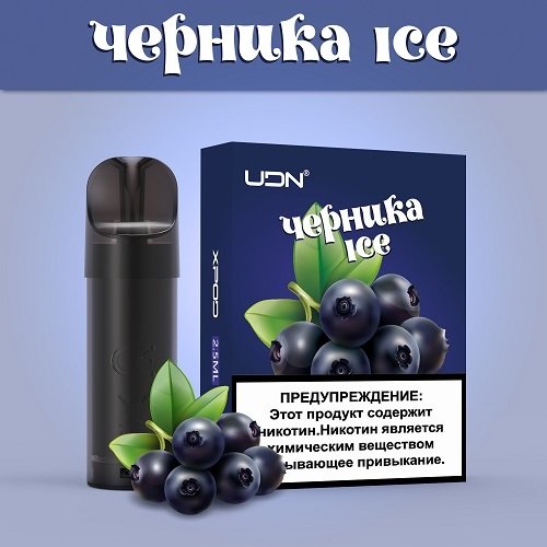 Сменный картридж Smoant UDN-X "Черника ice"
