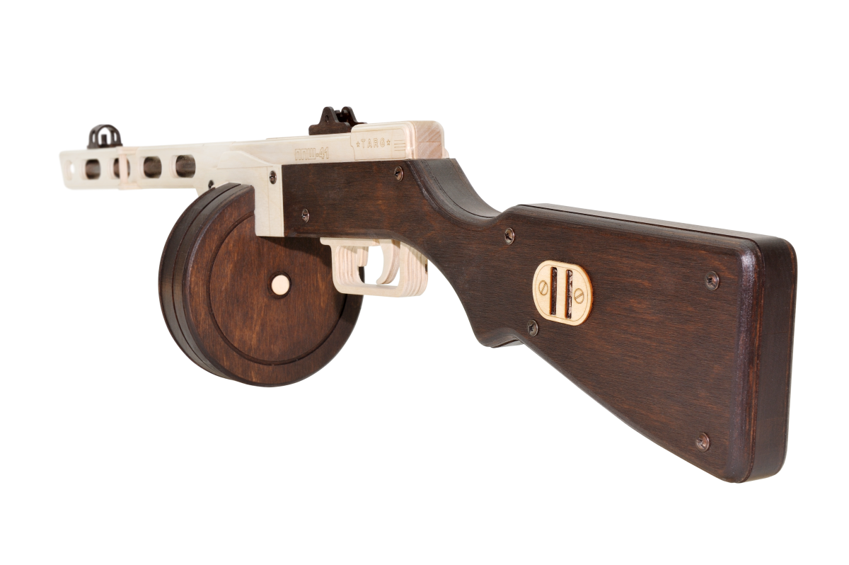 Сборная деревянная модель TARG 0084 ППШ-41