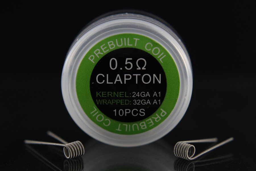 Готовые спирали (койлы) Clapton coil 24GA+32GA (10 шт)