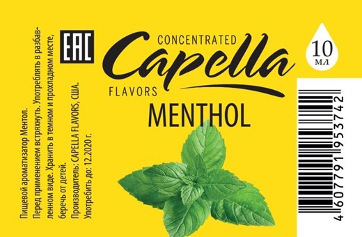 Menthol (Ментол) / Capella