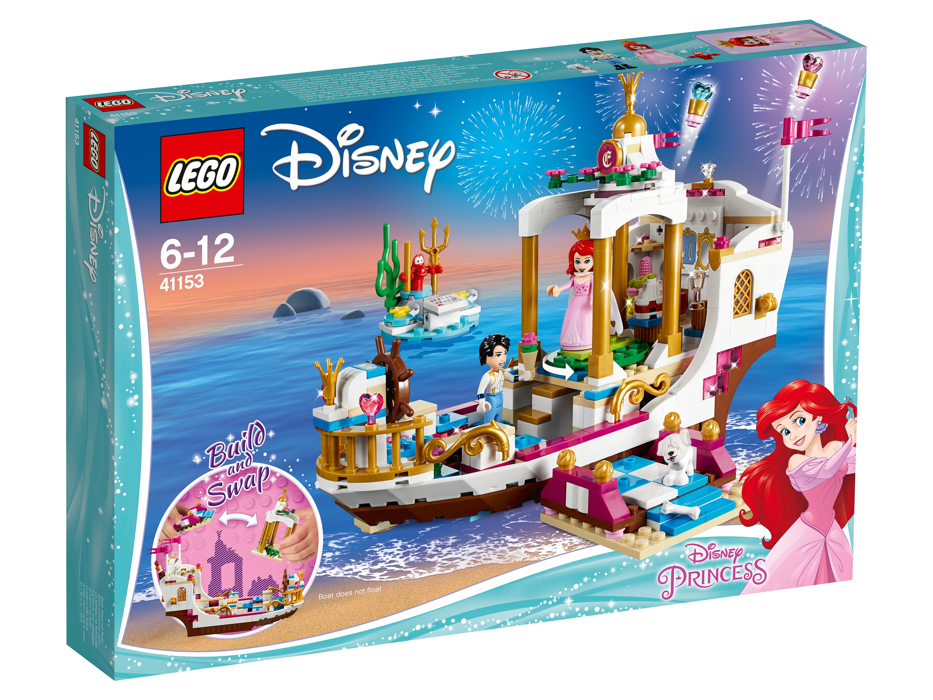 Конструктор LEGO 41153 Disney Princess Королевский корабль Ариэль