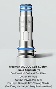 Сменный испаритель FreeMax OX DVC Coil 1.2 Ом MTL