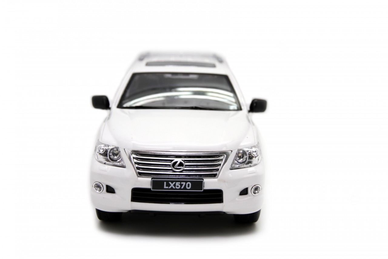 Машина на ру BALBI HQ20125 Lexus LX 570 1:14 белый