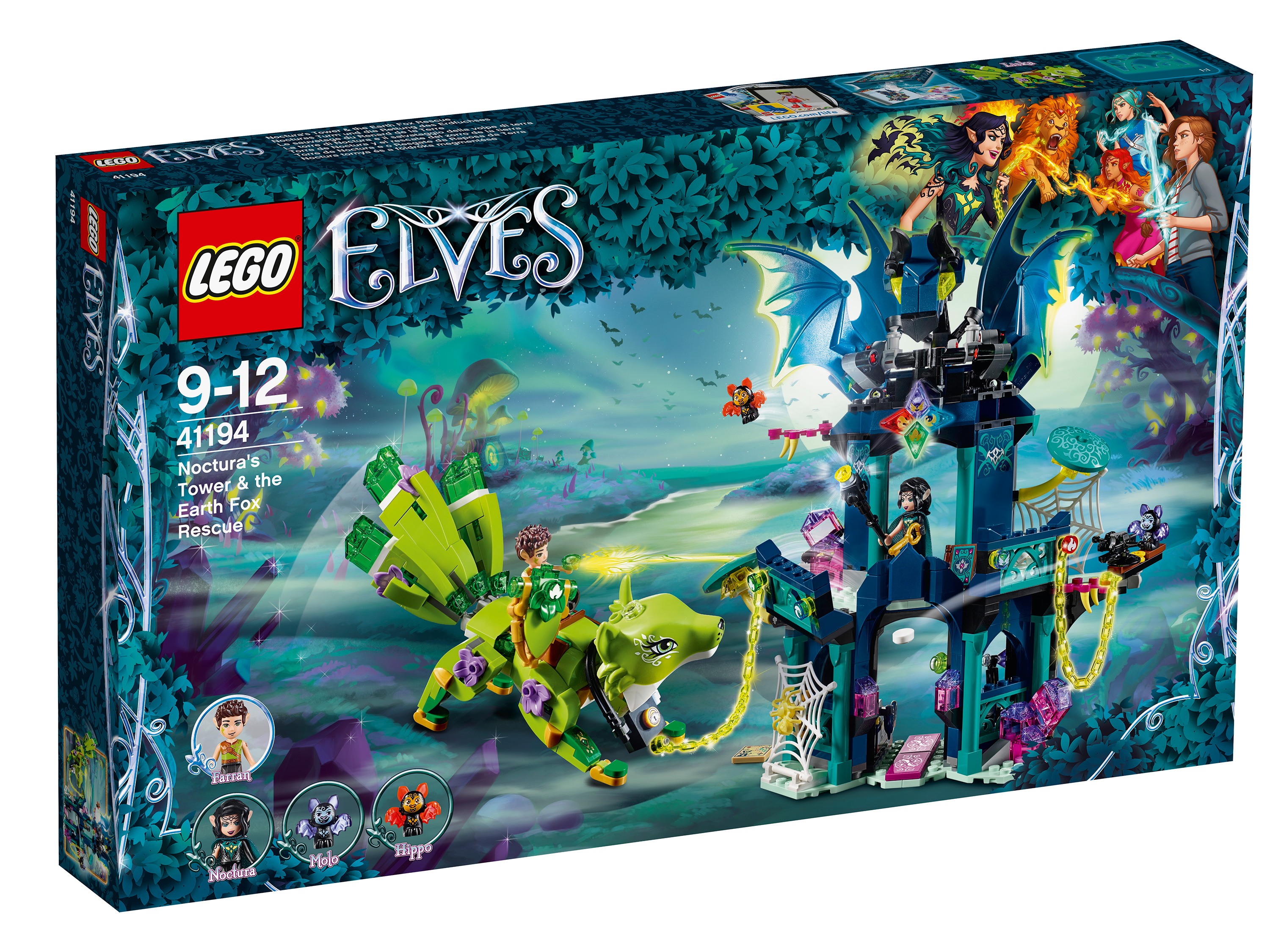 Конструктор LEGO 41194 Elves Побег из башни Ноктуры