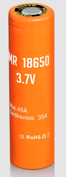 Высокотоковый аккумулятор Basen 18650 (2700mAh, 45A - 35A)